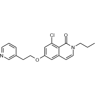 8-Chloro-2-propyl-6-[2-(3-pyridyl)ethoxy]isoquinolin-1-one|CS-0800313