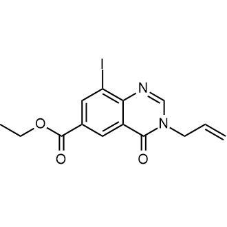 Ethyl 3-allyl-8-iodo-4-oxo-quinazoline-6-carboxylate|CS-0800358