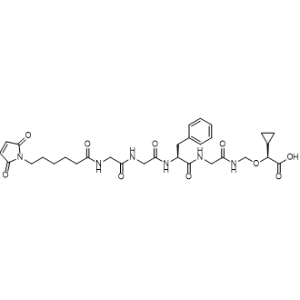 MC-GGFG-NH-CH2-O-CH2-(s-cyclopropane)-COOH|CS-0800368