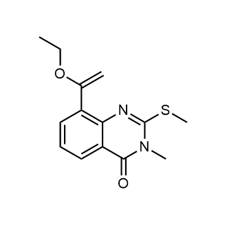 8-(1-Ethoxyvinyl)-3-methyl-2-(methylthio)quinazolin-4(3H)-one|CS-0800447
