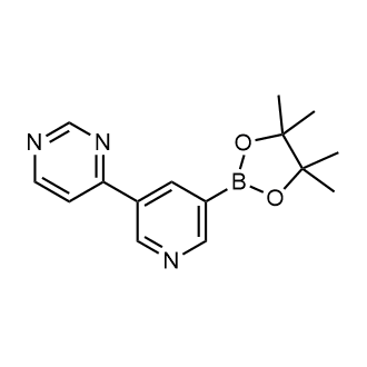 4-[5-(4,4,5,5-Tetramethyl-1,3,2-dioxaborolan-2-yl)-3-pyridyl]pyrimidine|CS-0800508