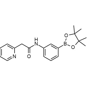 2-(Pyridin-2-yl)-N-(3-(4,4,5,5-tetramethyl-1,3,2-dioxaborolan-2-yl)phenyl)acetamide|CS-0800832
