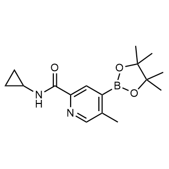 N-Cyclopropyl-5-methyl-4-(4,4,5,5-tetramethyl-1,3,2-dioxaborolan-2-yl)pyridine-2-carboxamide|CS-0800834