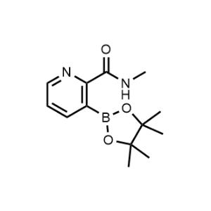 N-Methyl-3-(4,4,5,5-tetramethyl-1,3,2-dioxaborolan-2-yl)picolinamide|CS-0800902