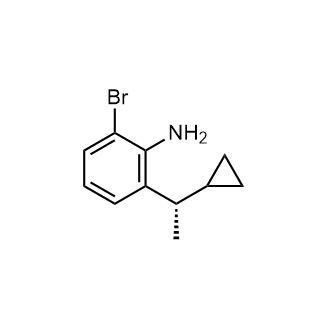 (S)-2-Bromo-6-(1-cyclopropylethyl)aniline|CS-0800969