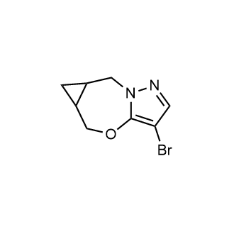 3-Bromo-5a,6,6a,7-tetrahydro-5H-cyclopropa[E]pyrazolo[5,1-b][1,3]oxazepine|CS-0800986