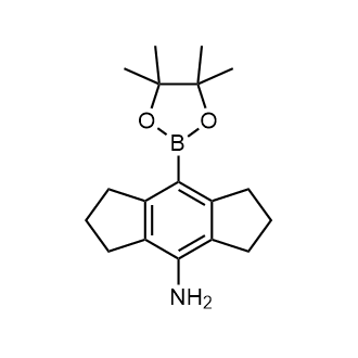 8-(4,4,5,5-Tetramethyl-1,3,2-dioxaborolan-2-yl)-1,2,3,5,6,7-hexahydro-S-indacen-4-amine|CS-0800987