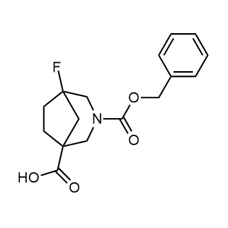 3-((Benzyloxy)carbonyl)-5-fluoro-3-azabicyclo[3.2.1]octane-1-carboxylic acid|CS-0801111