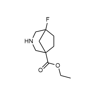 Ethyl 5-fluoro-3-azabicyclo[3.2.1]octane-1-carboxylate|CS-0801115