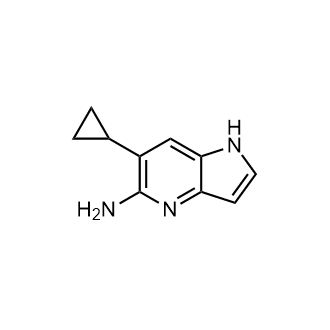 6-Cyclopropyl-1H-pyrrolo[3,2-b]pyridin-5-amine|CS-0801155
