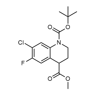 1-(Tert-butyl) 4-methyl 7-chloro-6-fluoro-3,4-dihydroquinoline-1,4(2H)-dicarboxylate|CS-0801161