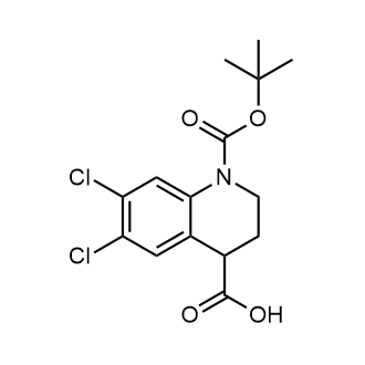 1-(Tert-butoxycarbonyl)-6,7-dichloro-1,2,3,4-tetrahydroquinoline-4-carboxylic acid|CS-0801194