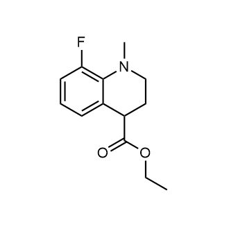 Ethyl 8-fluoro-1-methyl-1,2,3,4-tetrahydroquinoline-4-carboxylate|CS-0801291