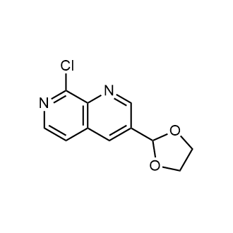 8-Chloro-3-(1,3-dioxolan-2-yl)-1,7-naphthyridine|CS-0801494