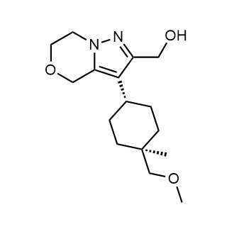 (3-((1R,4R)-4-(Methoxymethyl)-4-methylcyclohexyl)-6,7-dihydro-4H-pyrazolo[5,1-c][1,4]oxazin-2-yl)methanol|CS-0801506