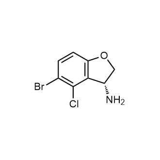 (R)-5-Bromo-4-chloro-2,3-dihydrobenzofuran-3-amine|CS-0801606