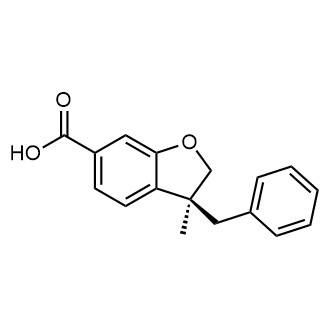 (S)-3-Benzyl-3-methyl-2,3-dihydrobenzofuran-6-carboxylic acid|CS-0801681