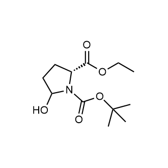1-(Tert-butyl) 2-ethyl (2R)-5-hydroxypyrrolidine-1,2-dicarboxylate|CS-0801686