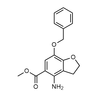 Methyl 4-amino-7-(benzyloxy)-2,3-dihydrobenzofuran-5-carboxylate|CS-0801701