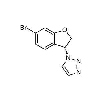1-[(3R)-6-Bromo-2,3-dihydrobenzofuran-3-yl]triazole|CS-0801715
