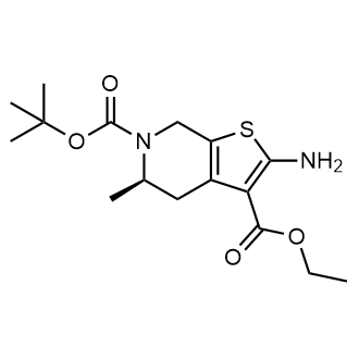6-(Tert-butyl) 3-ethyl (R)-2-amino-5-methyl-4,7-dihydrothieno[2,3-c]pyridine-3,6(5H)-dicarboxylate|CS-0801725