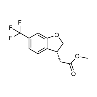 Methyl (R)-2-(6-(trifluoromethyl)-2,3-dihydrobenzofuran-3-yl)acetate|CS-0801748