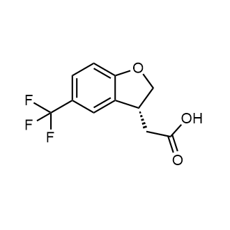 (R)-2-(5-(Trifluoromethyl)-2,3-dihydrobenzofuran-3-yl)acetic acid|CS-0801751