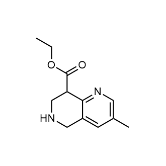 Ethyl 3-methyl-5,6,7,8-tetrahydro-1,6-naphthyridine-8-carboxylate|CS-0801786