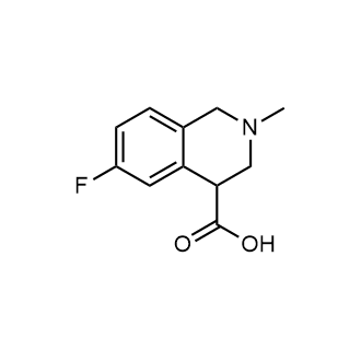 6-Fluoro-2-methyl-1,2,3,4-tetrahydroisoquinoline-4-carboxylic acid|CS-0801817