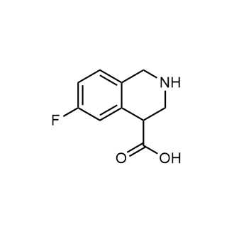 6-Fluoro-1,2,3,4-tetrahydroisoquinoline-4-carboxylic acid|CS-0801832