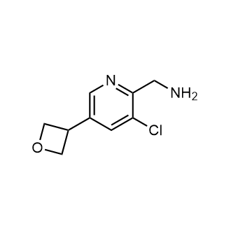 (3-Chloro-5-(oxetan-3-yl)pyridin-2-yl)methanamine|CS-0801919