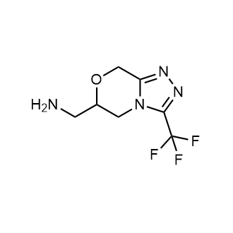 (3-(Trifluoromethyl)-5,6-dihydro-8H-[1,2,4]triazolo[3,4-c][1,4]oxazin-6-yl)methanamine|CS-0801922