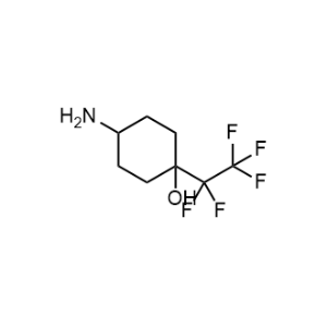 4-Amino-1-(perfluoroethyl)cyclohexan-1-ol|CS-0801925