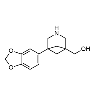 [5-(1,3-Benzodioxol-5-yl)-3-azabicyclo[3.1.1]heptan-1-yl]methanol|CS-0802073