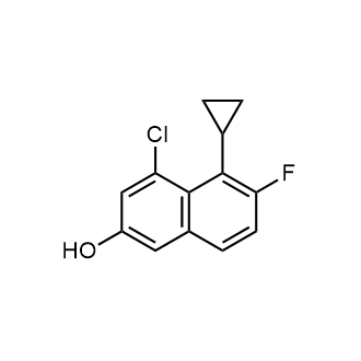 4-Chloro-5-cyclopropyl-6-fluoronaphthalen-2-ol|CS-0802147