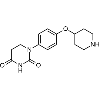 1-(4-(Piperidin-4-yloxy)phenyl)dihydropyrimidine-2,4(1H,3H)-dione|CS-0802244