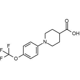 1-(4-(Trifluoromethoxy)phenyl)piperidine-4-carboxylic acid|CS-0802374