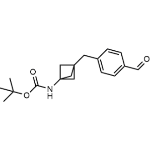 Tert-butyl (3-(4-formylbenzyl)bicyclo[1.1.1]pentan-1-yl)carbamate|CS-0802391