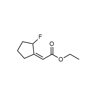 Ethyl (Z)-2-(2-fluorocyclopentylidene)acetate|CS-0802494