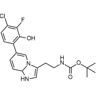 Tert-butyl (2-(6-(4-chloro-3-fluoro-2-hydroxyphenyl)-1,8a-dihydroimidazo[1,2-a]pyridin-3-yl)ethyl)carbamate|CS-0802537