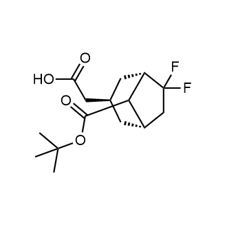 2-((1S,3R,5S)-8-(Tert-butoxycarbonyl)-6,6-difluorobicyclo[3.2.1]octan-3-yl)acetic acid|CS-0802541