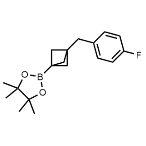 2-(3-(4-Fluorobenzyl)bicyclo[1.1.1]pentan-1-yl)-4,4,5,5-tetramethyl-1,3,2-dioxaborolane|CS-0802814