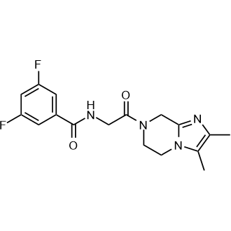 N-(2-(2,3-Dimethyl-5,6-dihydroimidazo[1,2-a]pyrazin-7(8H)-yl)-2-oxoethyl)-3,5-difluorobenzamide|CS-0802899