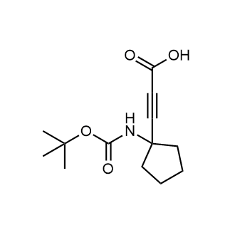 3-(1-((Tert-butoxycarbonyl)amino)cyclopentyl)propiolic acid|CS-0802911