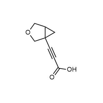 3-(3-Oxabicyclo[3.1.0]hexan-1-yl)prop-2-ynoic acid|CS-0802943