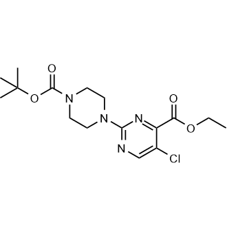 Ethyl 2-(4-(tert-butoxycarbonyl)piperazin-1-yl)-5-chloropyrimidine-4-carboxylate|CS-0803135