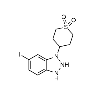 4-(6-Iodo-2,3-dihydrobenzotriazol-1-yl)thiane 1,1-dioxide|CS-0803144