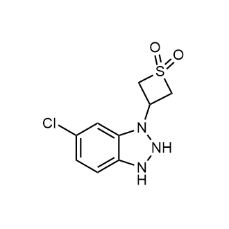 3-(6-Chloro-2,3-dihydrobenzotriazol-1-yl)thietane 1,1-dioxide|CS-0803149