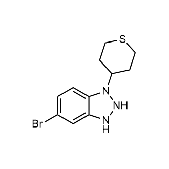 6-Bromo-3-tetrahydrothiopyran-4-yl-1,2-dihydrobenzotriazole|CS-0803182