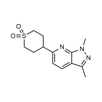 4-(1,3-Dimethyl-1H-pyrazolo[3,4-b]pyridin-6-yl)tetrahydro-2H-thiopyran 1,1-dioxide|CS-0803217